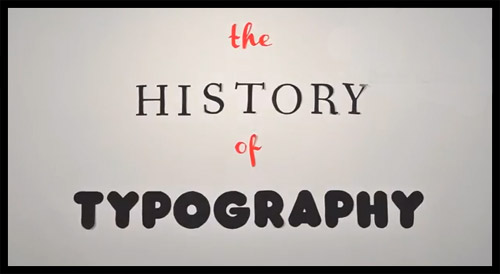 Kinetik Tipografinin Tarihi